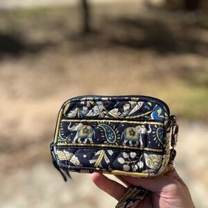 Vera Bradley Elephant Patterned Wristlet